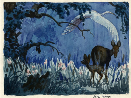 Bambi visual development 
