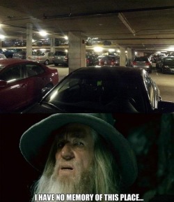 Damn megamall parkades …