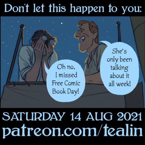 tealin: Open house TOMORROW! 43 full-colour pages of high seas science adventure! This weekend only,