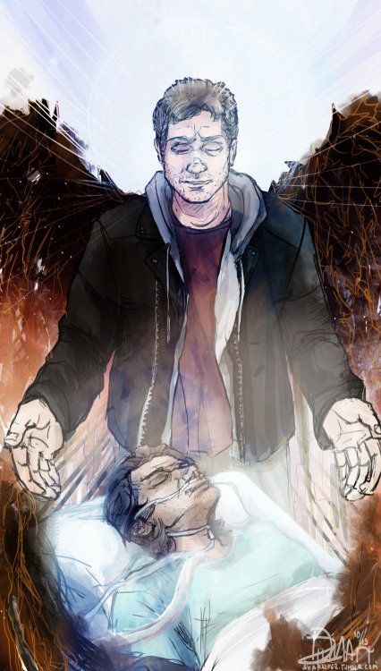 sharkifer: You got yourself a Guardian Angel now, Sam Winchester. I really like Ezekiel °3° 