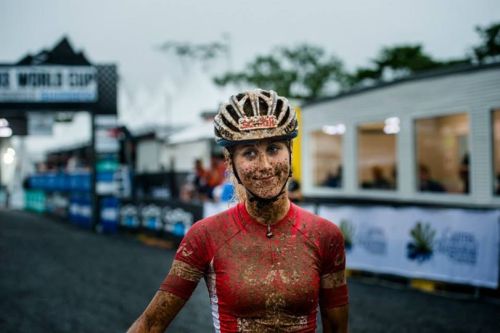 womenscycling: Jolanda Neff, after racing the Cairns eliminator via World Cup XCE#1, Cairns. - Gian