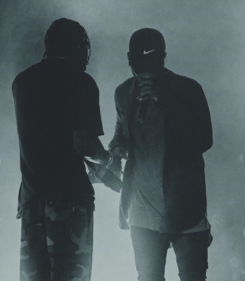 tentothirty: urbanrealism:  #10to30tentothirty.tumblr.comBryson Tiller ✖️ Travis $cott