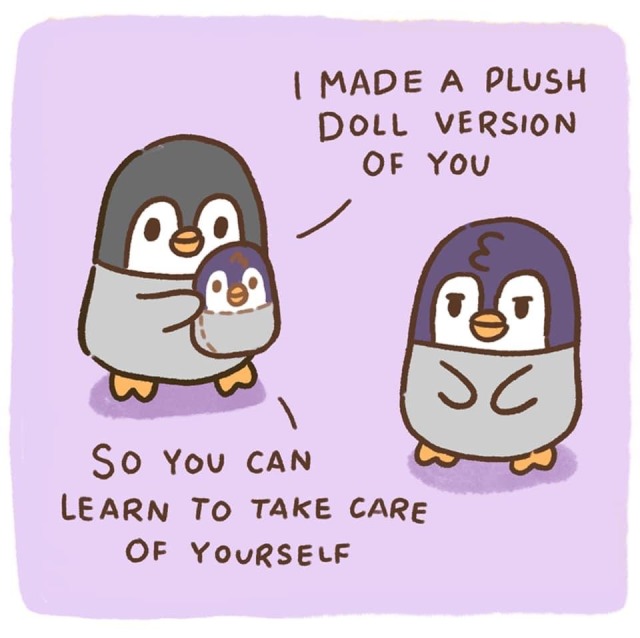 thisbabyisverybroken:thisbabyisverybroken:Honestly, I don’t know if I’d be that nice to plush-me but it’s nice to think about&hellip;Holy shit, I leave my former p0rn blog alone and my most wholesome post is at 64K likes. 