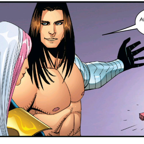 teawithsgtbarnes:I’m not sure what I liked most in Thunderbolts #9…Bucky being shirtless in most of 