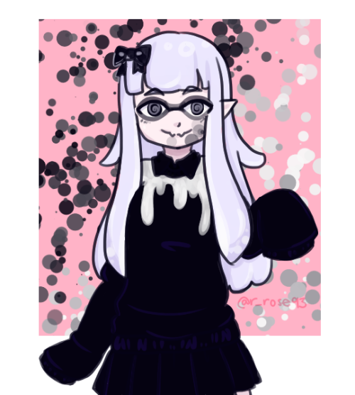 halfbody comm for Jobutt @ GaiaOnline of their Splatoon OC