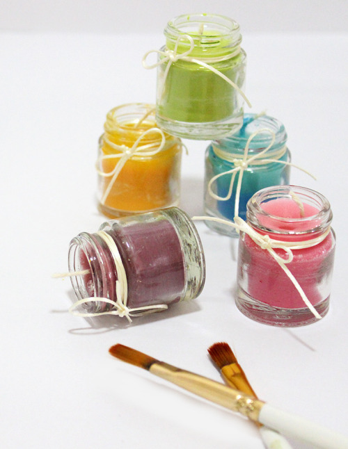 thecraftables: Make Scented Candles Using Old Paint Bottles! I dream up some of my favourite ideas, 