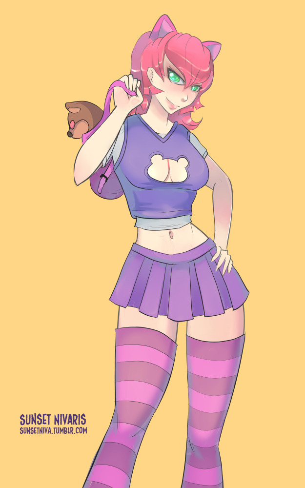 sunsetniva:    This is adult Annie!    She’s part of the champions getting countered