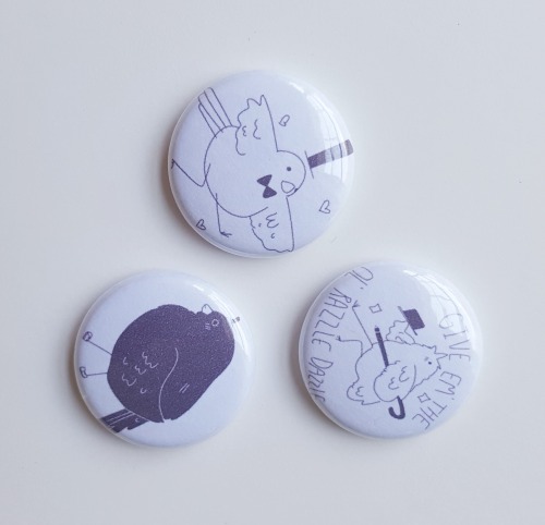 birdsons - Bird buttons now available on my etsy!