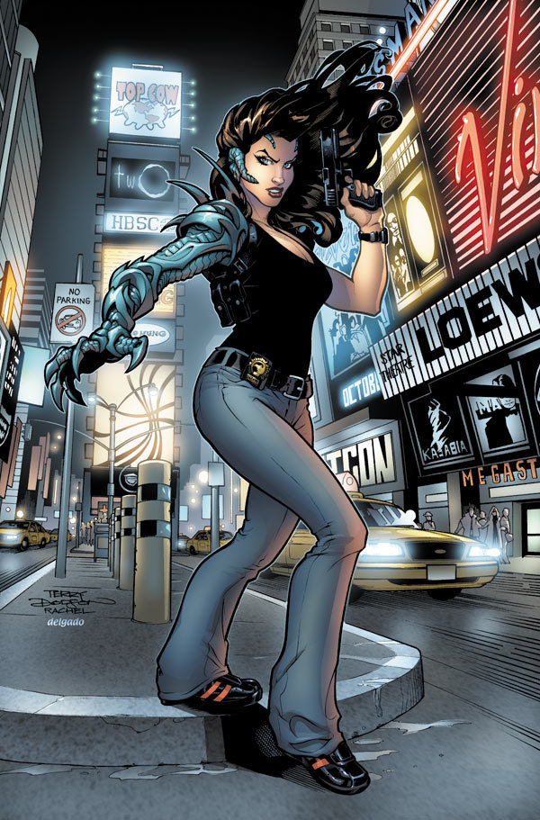 theessentialsofcool:  Witchblade by Terry Dodson