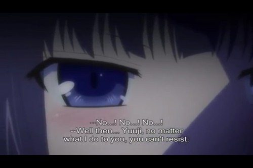 narukamiblade: Oh you know, just Shouko being terrifying as usual.