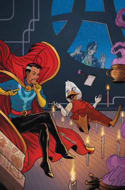 Watch out, Bill!The Sorcerer Supreme is gunning