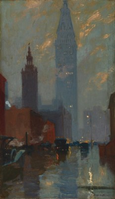 urgetocreate:  Charles Constantine Hoffbauer, Metropolitan Tower, New York 