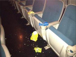 boojiboyfuneralcity350000000dead:  &gt;If you do this at a movie theater, fuck you. There is a trash can on the way out the door. Sincerely, the person cleaning up your messLmao at this faggotYou charge ภ for a burger, fries and a drink? Get fucked.