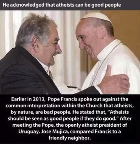 pottysmovingcastle:  mr-epicpantz:  I don’t care what you believe in, this is a great man.  HE DEMOTED A FRIGGIN CARDINAL FOR HIS ANTI-GAY COMMENTS. HE ROCKS. 