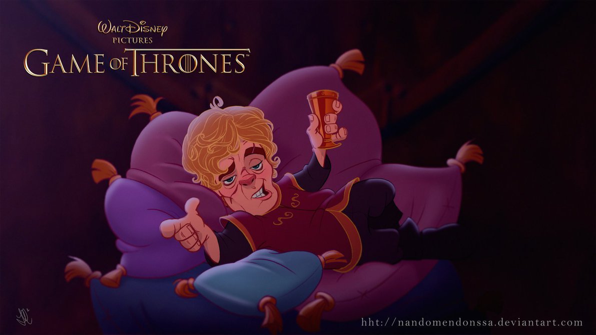 tastefullyoffensive:  Disney’s ‘Game of Thrones’ (Updated) by Fernando Mendonça and Anderson