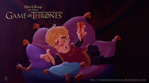 scrubbingwesteros:  Disney-style Game of Thrones characters by various artists. 