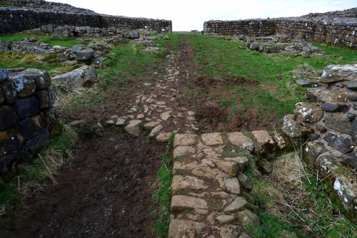 Mile Castle and Rock Features Photo Set 2 at Steel Rigg, Hadrian’s Wall, Northumberland, 14.4.18.