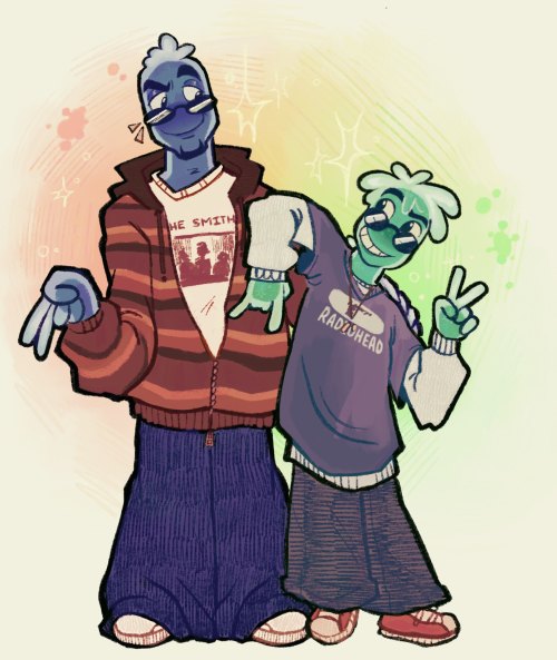 They Could Of Been Brothers Or Like Uncle And Nephew Dynamic I Feel Like.. Fml