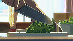tomattebane:    The Garden of Words | Food   