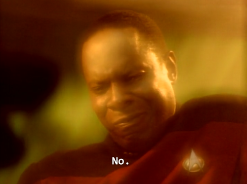 yesimgaythanks:dantooiine:when the first episode of deep space nine has sisko explaining linear time