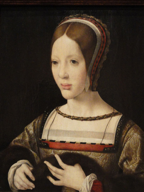 Eleanor of Austria,Archduchess of Austria and Infanta of Castile, by Jan Gossaert, 1516