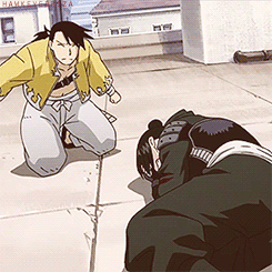 hawkeyedriza:  Royai and Lingfan parallel 