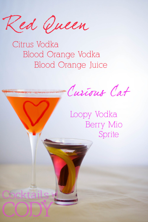 cocktailsbycody:Now I bring you part three in the series of my Fairy Tale Cocktails. These are my 