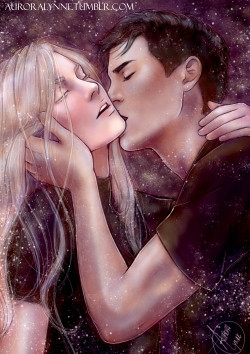 auroralynne:  OtaYuri - Fade Together, by Aurora Lynne My first YoI fanart! I’m so in love with this show and I had to finish this one, OtaYuri crawled it’s way into my heart (along with Viktuuri, expect fanarts soon) and I decided to draw a snippet