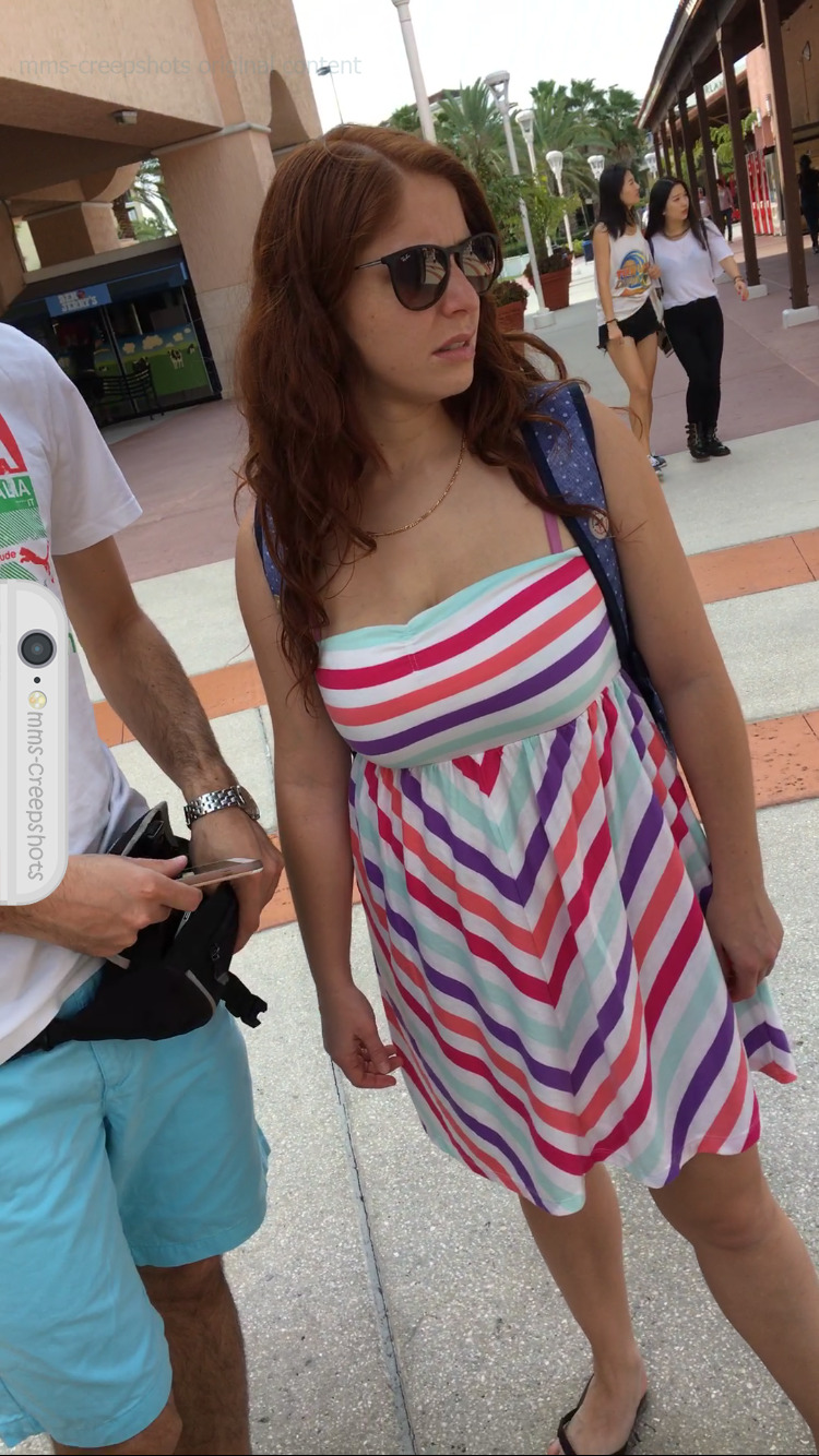 mms-creepshots:   My original content - Shopper with bouncy boobies[Click or tab