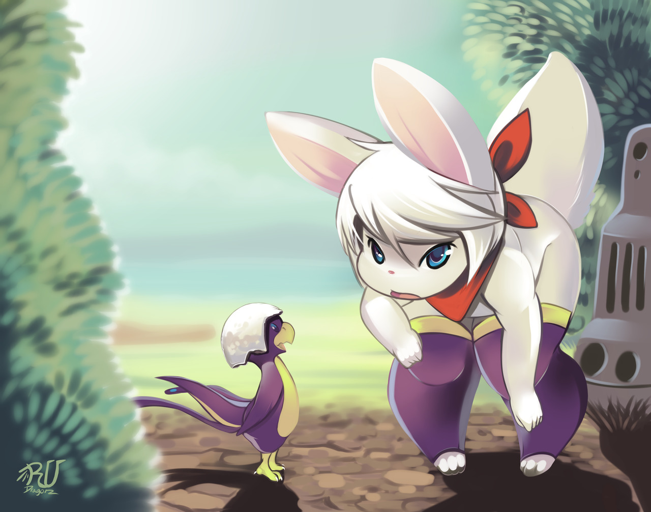 rudragon-stuff:  BUN-huh http://www.furaffinity.net/view/15993685/ DEER-me http://www.furaffinity.net/view/15989696/