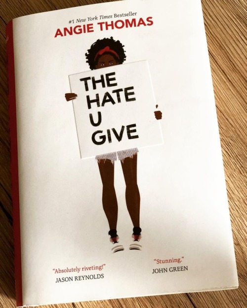 Back-to-back Book Clubs! Today was Feminist Book Club and the selection was: The Hate U Give by Angi