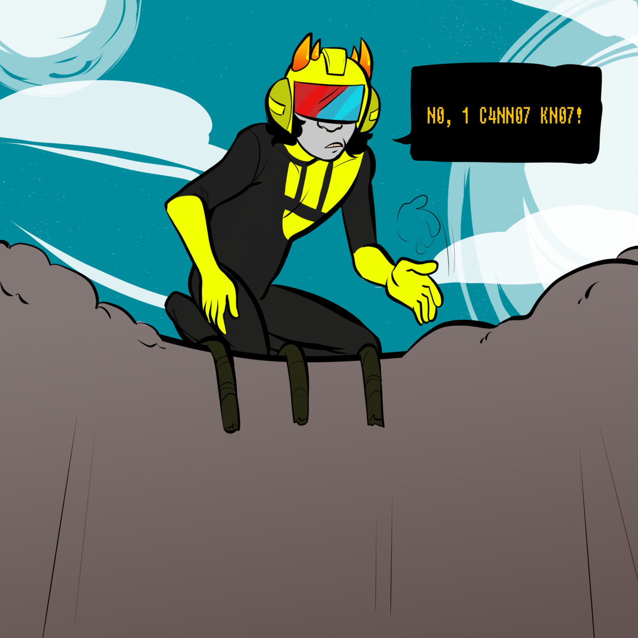 thistlesnroses: Kankri calm down, you just gotta knot blow up.  Referenced from the