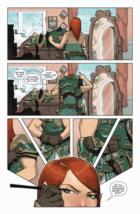 kurtiswiebe:kurtiswiebe:The full preview of Rat Queens #8, an issue that dives into Violet’s past. G