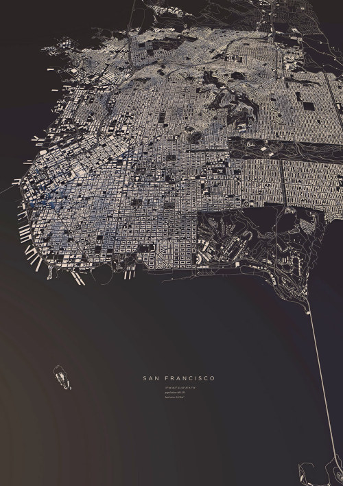 gashetka: 2015 | City Layouts | Design by Luis DilgerTopography, architecture and traffic routes giv