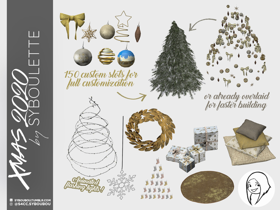 Syboulette S4CC — Christmas 2020 Set Your christmas decorations are...