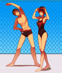 Swimming class