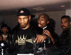 real-hiphophead:  &lsquo;Pac and Tyson 