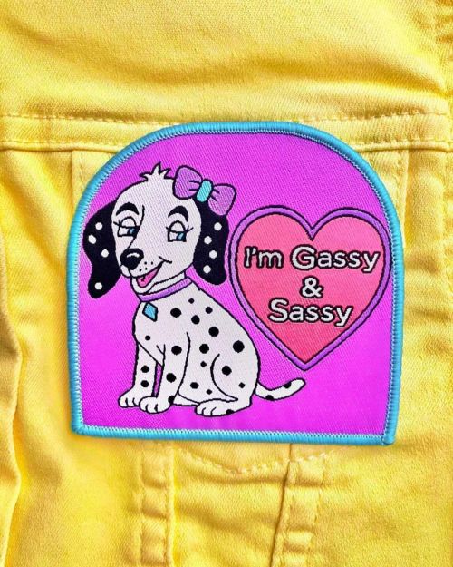 Patch @rainbowology_ Shop link in their bio. Gassy &amp; sassy all day everyday. Who smelt it deal