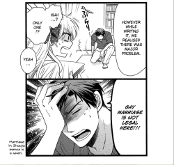 chekhovandowl:  I love this manga more and more. Don’t worry Nozaki, Tomoda will have his happy ending. 