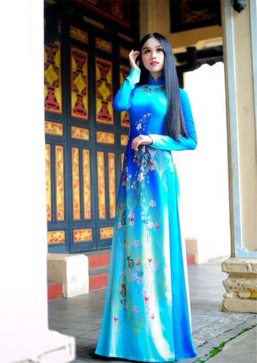 Vietnamese ao dai by Thai Tuan