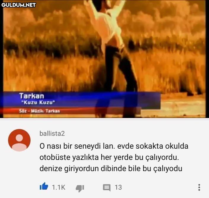 Tarkan Kuzu Kuzu"...