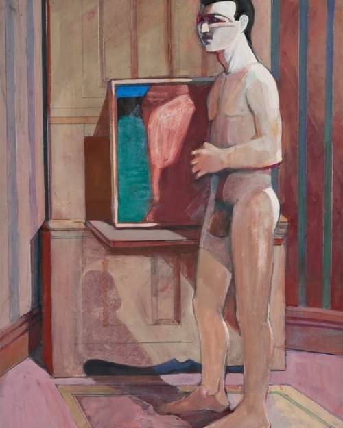 antonio-m:  “Male Nude”, 1976 by William Theophilus Brown (1919-2012). American artist.