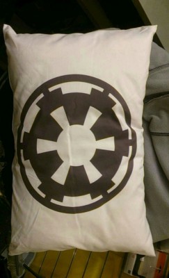 Got My New Pillow Today 😀 Based On The Pillows Seen In The Clone Wars  Brains