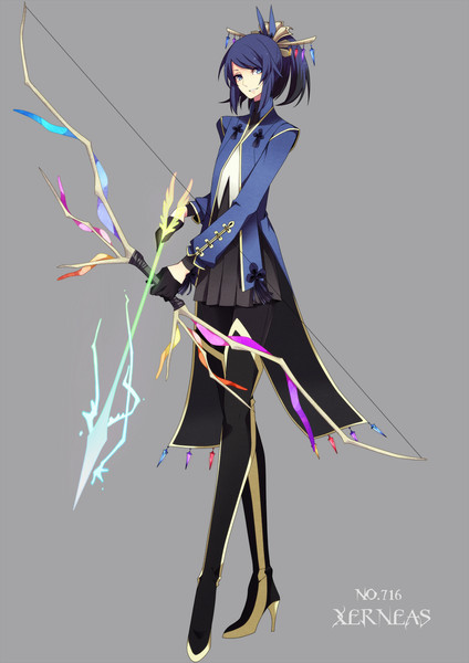 dec-see:  【ポケ擬】No.716 / めるはけ100　元kome100 さんのイラスト