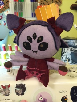 sowiddlefur:  Finished a chibi Muffet today!