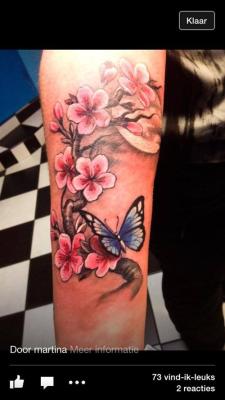 tattooedbodyart:  61 Beautiful Butterfly