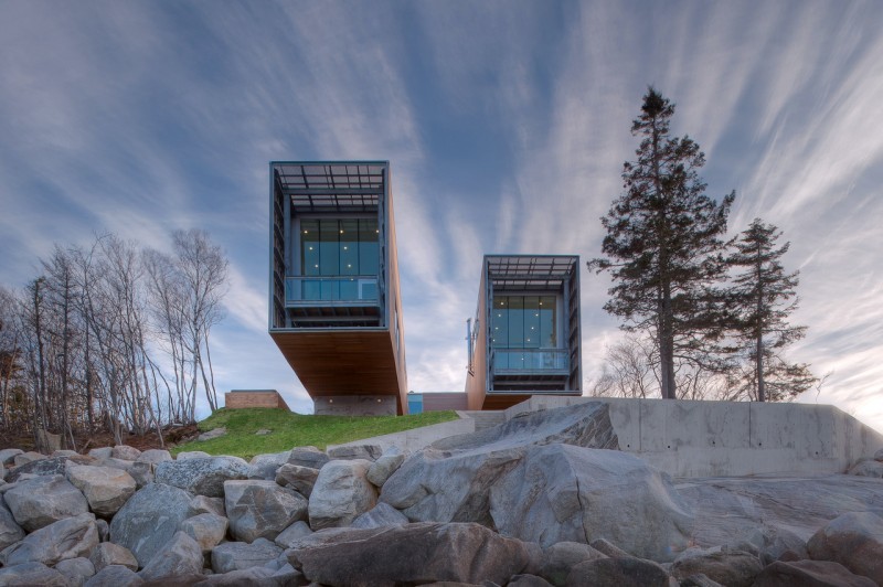 mstgx:  MacKay-Lyons Sweetapple Architects - Two Hulls House, Nueva Escocia