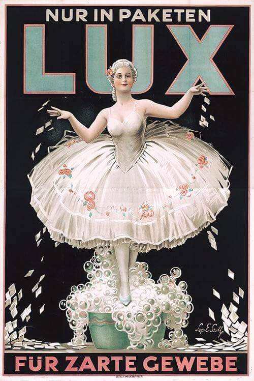 fymodernflapper:Lux Soap Advertisement - art by Kay Lacunato - c 1920