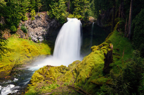Sahalie Falls and Koosah Falls, Oregon by KOV the Nomad