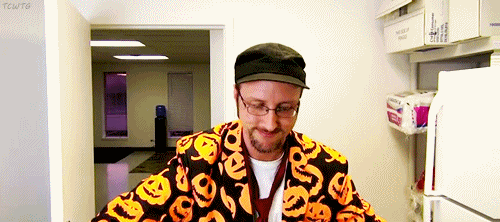 makeacandidbroadcast:thatchickwiththegifs:This Halloween obsession is getting out of hand. xAt least